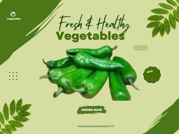 बड़ी हरी मिर्चा ( Green Chilli) 250 gm